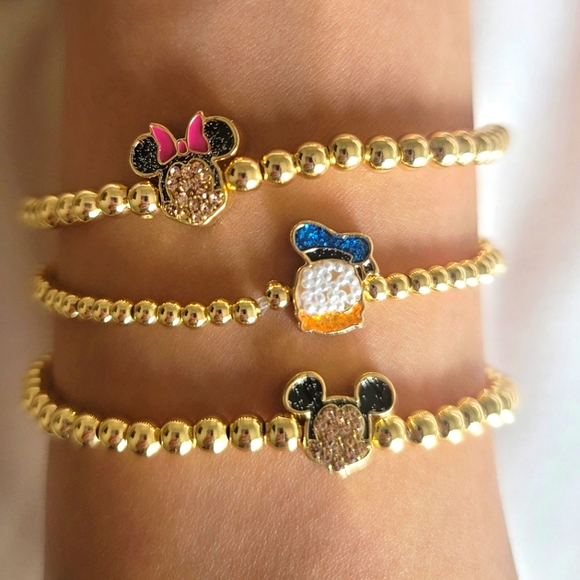 BaubleBar Jewelry - Baublebar x Disney BaubleBar Pisa Bracelets Mickey, Minnie and Donald Duck